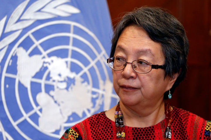 Victoria Tauli-Corpuz, UN Special Rapporteur on the rights of indigenous people, was called a terrorist by the government in her home country of the Philippines.