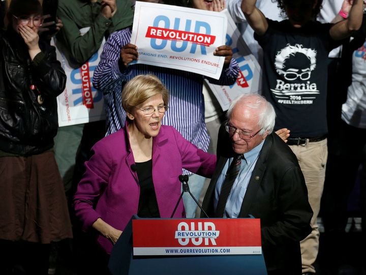 Sen. Elizabeth Warren (D-Mass.) and Sen. Bernie Sanders (I-Vt.), both contenders for the 2020 Democratic presidential nomination, will mostly be in agreement on Tuesday night. But that doesn't mean there's no difference between the two.