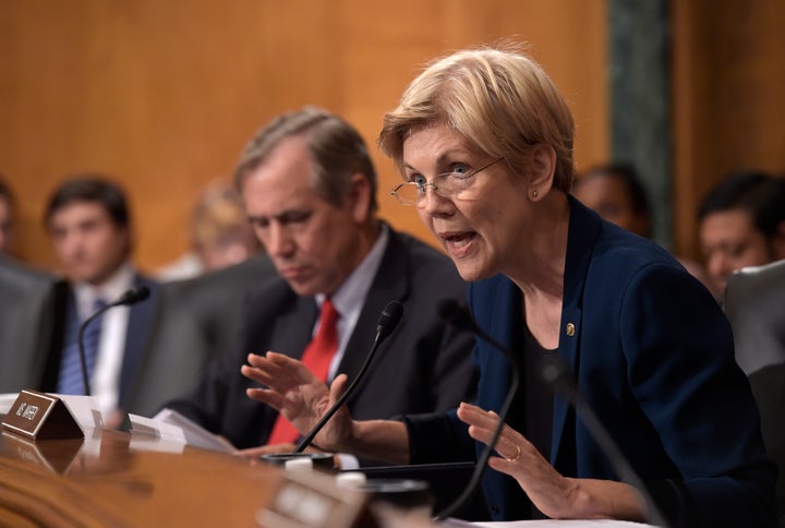 Sen. Elizabeth Warren (D-Mass.), long a foe of Wall Street, is nonetheless acceptable to centrist think tank Third Way. Sanders is proud of Third Way's hatred for him.