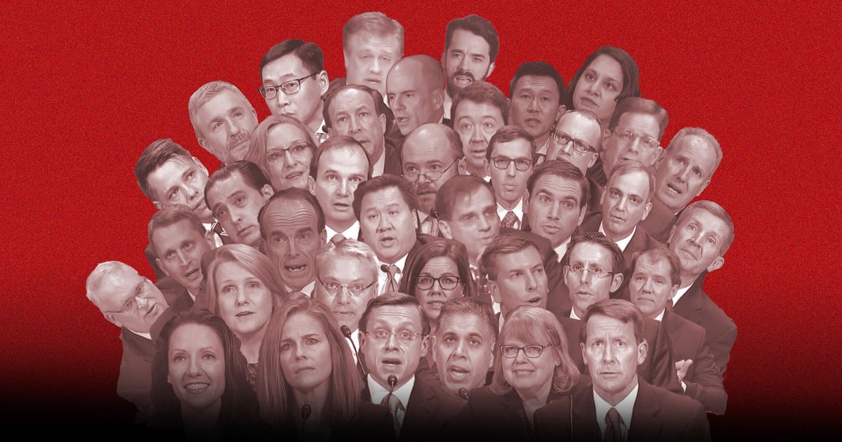 Trump’s Largely White And Male Appellate Judges, In One Photo