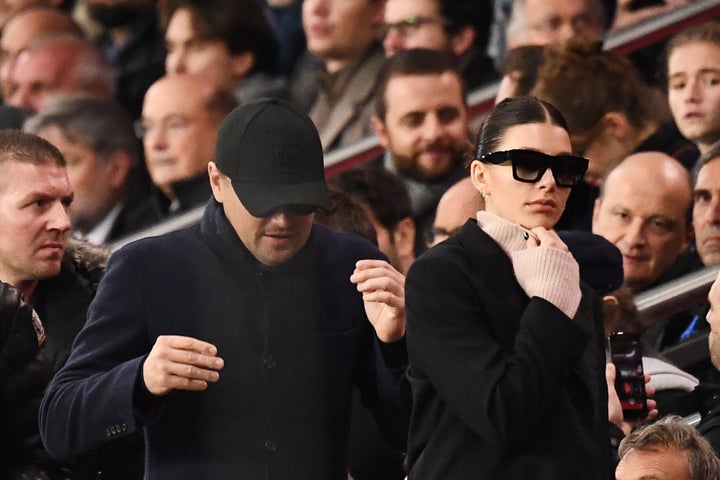 The low-key couple at a soccer match in November 2018. 