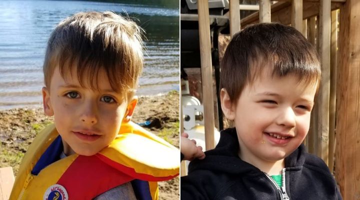 Jack, 5, and his brother Alex, 4, both have autism. Their mother Lindsay Cote has received $20,000 from the Ontario government for Jack's treatment and nothing for Alex, who she says desperately needs it.