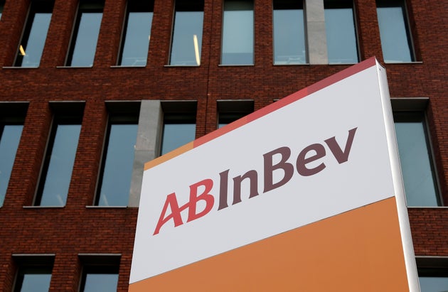 The logo of Anheuser-Busch