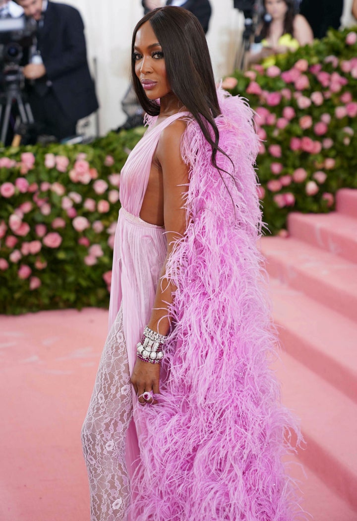 Naomi Campbell at the Met Gala 