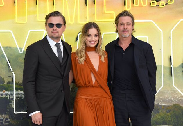 Margot Robbie Joins Brad Pitt and Leonardo DiCaprio At Dazzling Once Upon A Time... In Hollywood Premiere