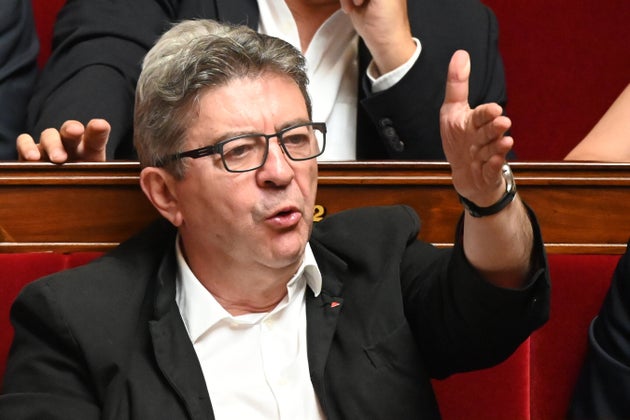 Jean-Luc Mélenchon à l'Assemblée nationale le 25 juin