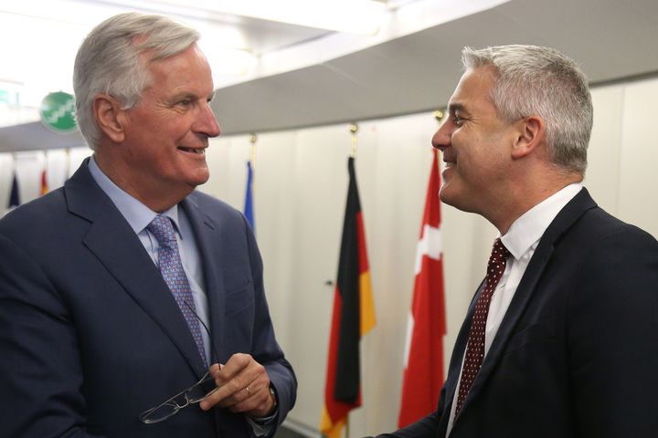 EU chief negotiator Michel Barnier met Barclay earlier this month