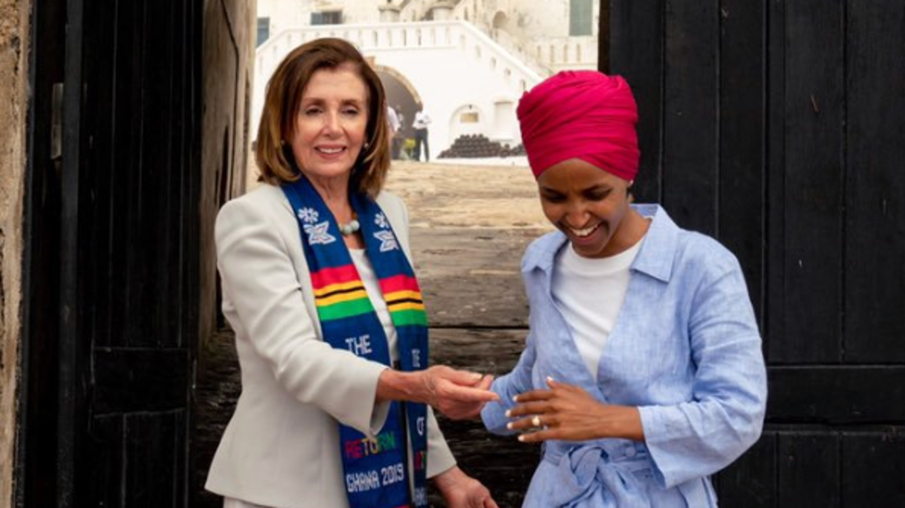 Image result for ilhan omar and ghana