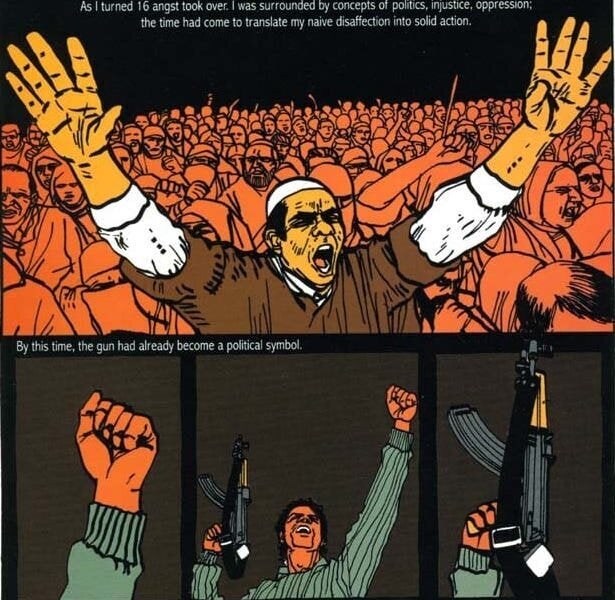 The harsh style of the art in <i>Kashmir Pending</i> is highly impactful, and the slim volume is quite powerful.