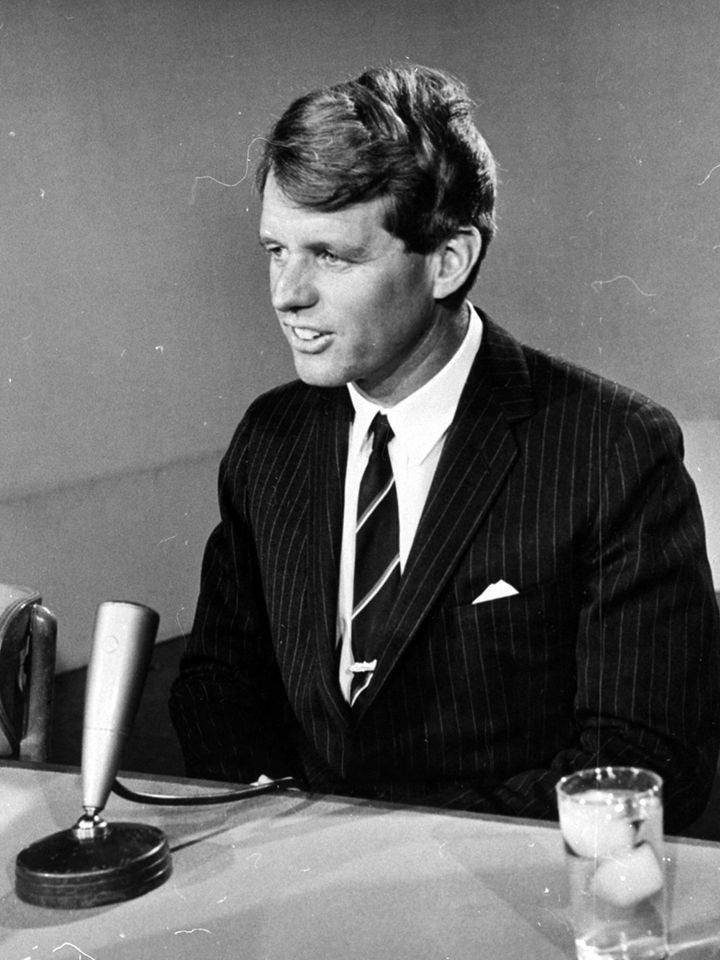 Senator Robert F. Kennedy, testifying at a Senate hearing in Washington DC