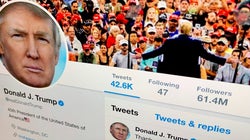 Trump retuitea una cuenta conspiranoica y Twitter la