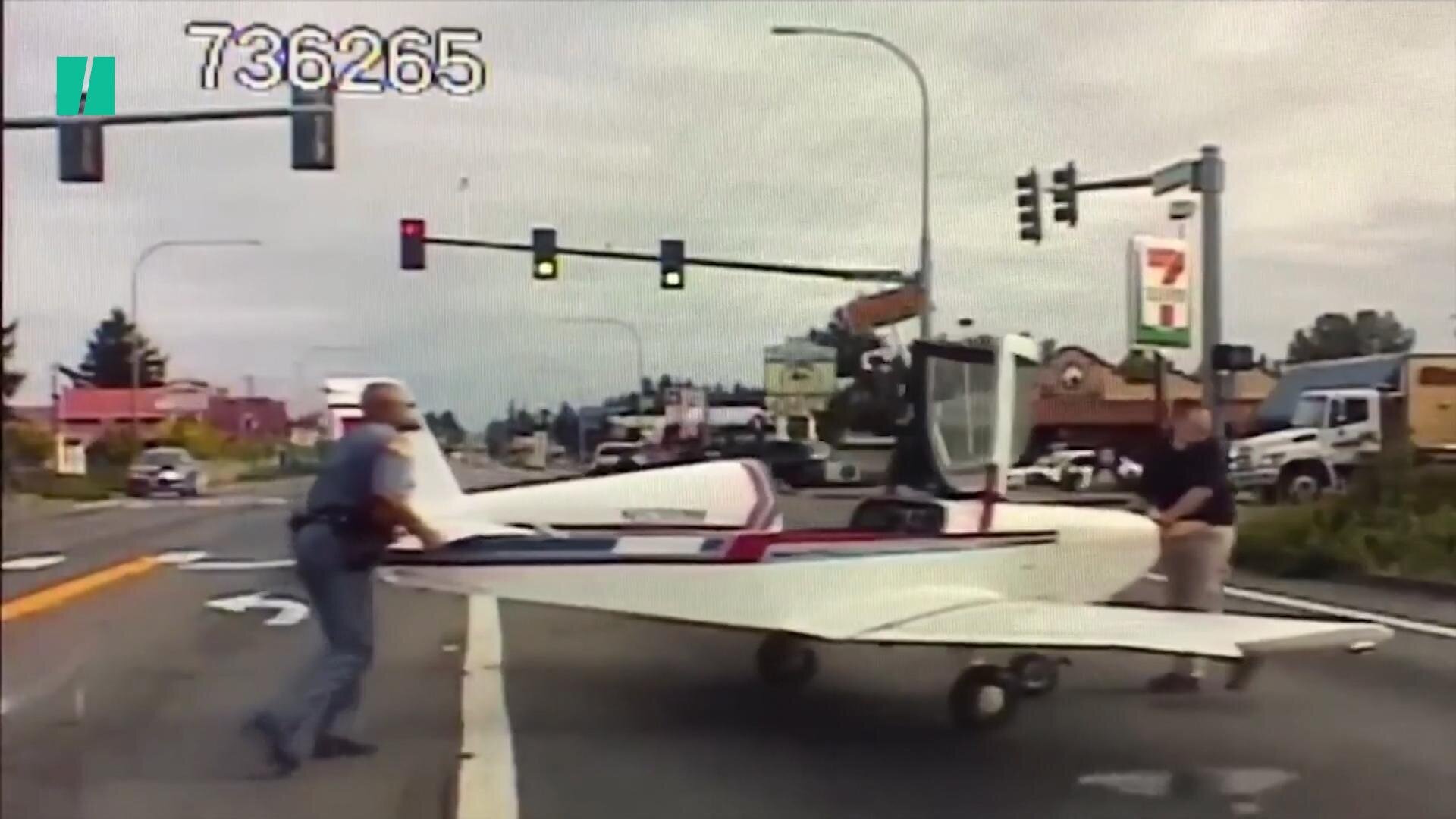 Plane Makes Emergency Landing On Highway | HuffPost Null