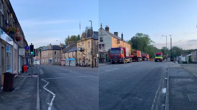 Whaley Bridge: People Are Posting Eerie Pictures Of The Derbyshire Towns Deserted Streets