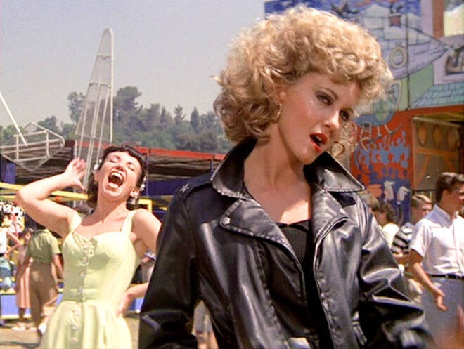 "Grease" was set in the 1950s.