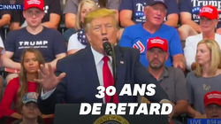 Donald Trump a très mal rattrapé ce lapsus sur “l’Union