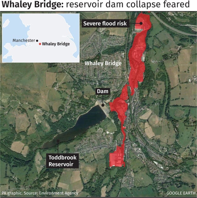 More Bad Weather Threatens Operation To Save Damaged Dam And Town Of Whaley Bridge