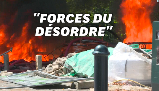 Les images des tensions à Nantes après l’hommage pour