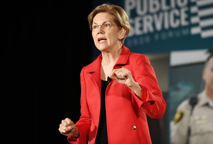 Sen. Elizabeth Warren (D-Mass.) said at the AFSCME forum in Las Vegas on Saturday that she wants to appoint a labor union leader as secretary of labor.