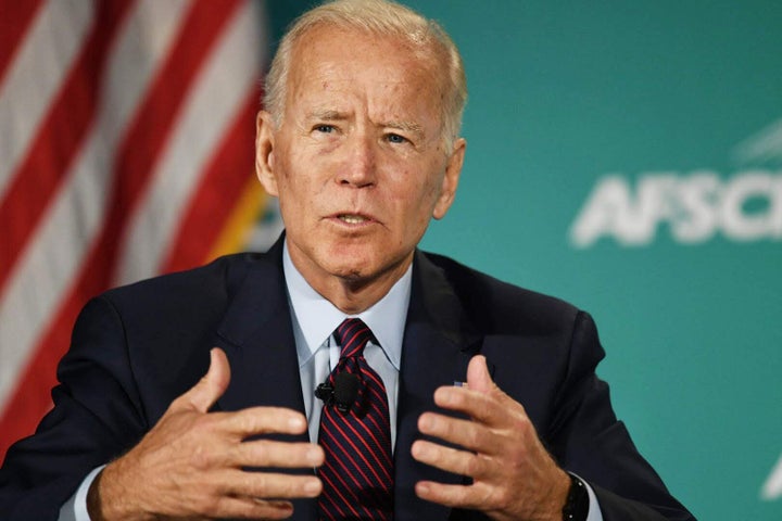 Former Vice President Joe Biden defended the Obama administration from criticism that it did not pursue a pro-union bill aggressively enough.