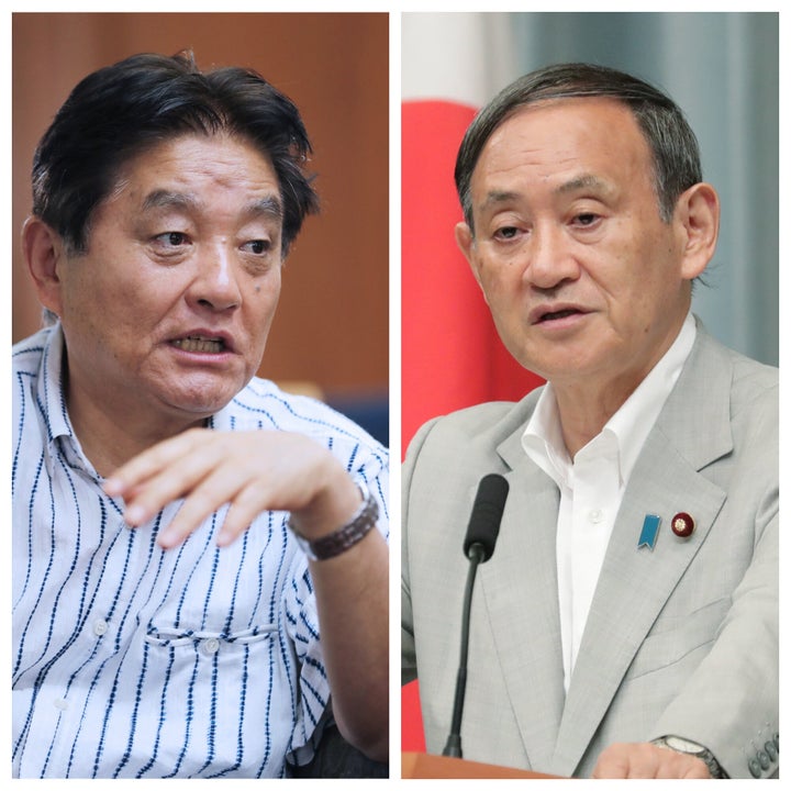 河村たかし名古屋市長と菅義偉官房長官