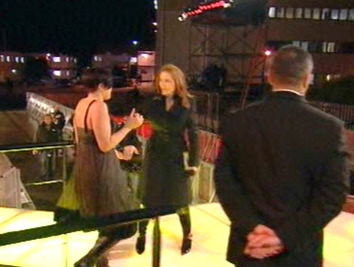 Davina greets Jade outside the CBB house