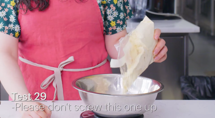 Claire's tests for Doritos took several days.
