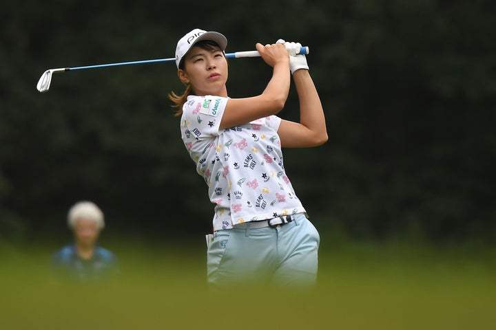 全英オープンの渋野日向子選手