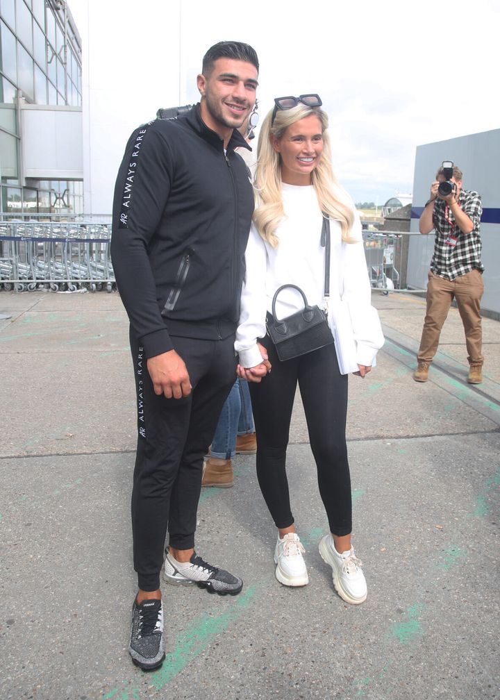 Tommy Fury and girlfriend Molly-Mae Hague