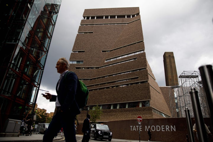 The famed Tate Modern gallery in central London.