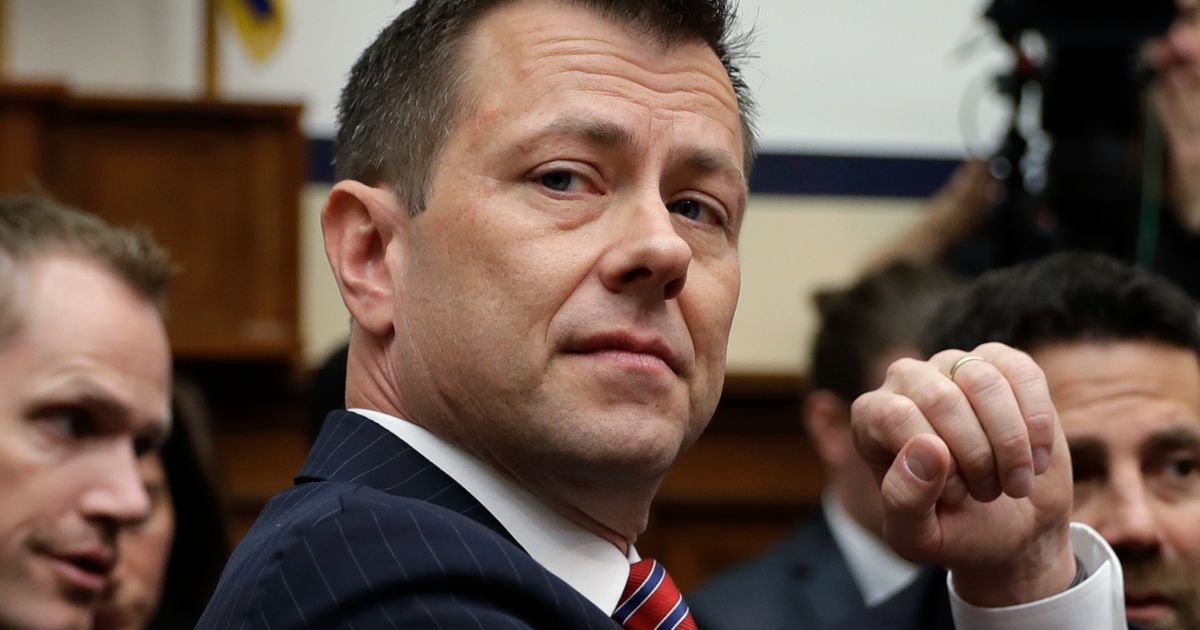 Peter Strzok Sues Justice Department, FBI For Firing Over Anti-Trump Texts