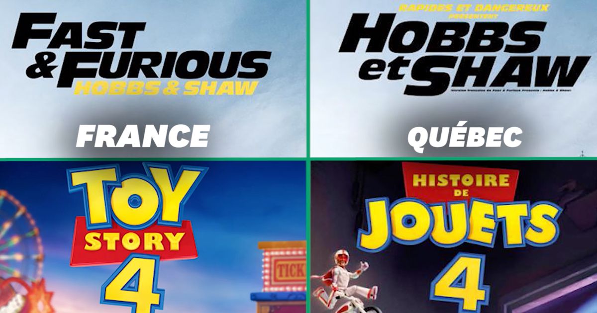 Pourquoi Les Films Sont Retitres Au Quebec Et Pas En France Le Huffpost