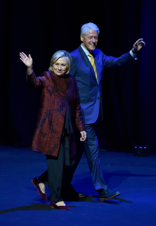 Hillary and Bill Clinton