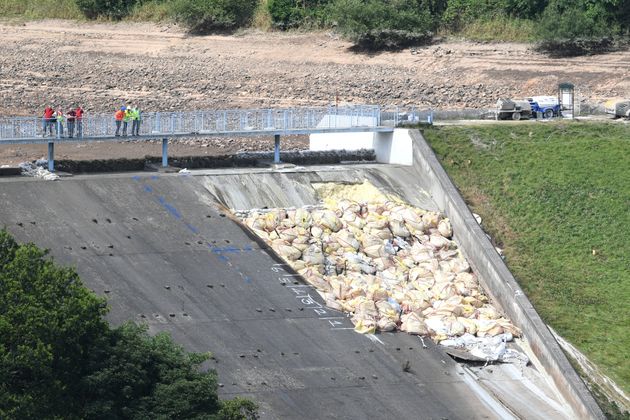 Work on the dam will continue 