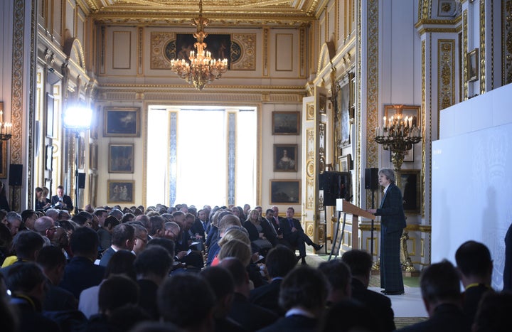 Theresa May sets her Brexit red lines at Lancaster House