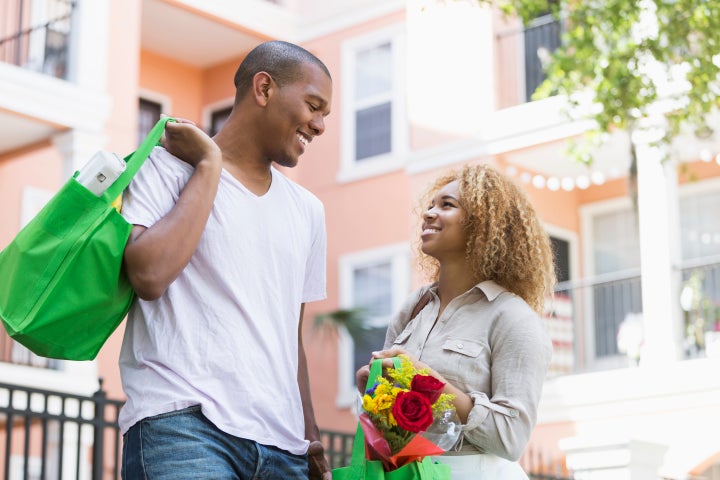 Reusable shopping bags are often perceived by men to be a "feminine" behaviour, the study found.