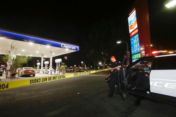 The suspect and all the victims were Hispanic.