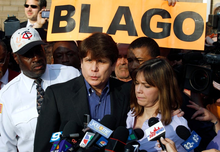 Former Ill. Gov. Rod Blagojevich was also a contestant on Trump's “Celebrity Apprentice” reality TV show.