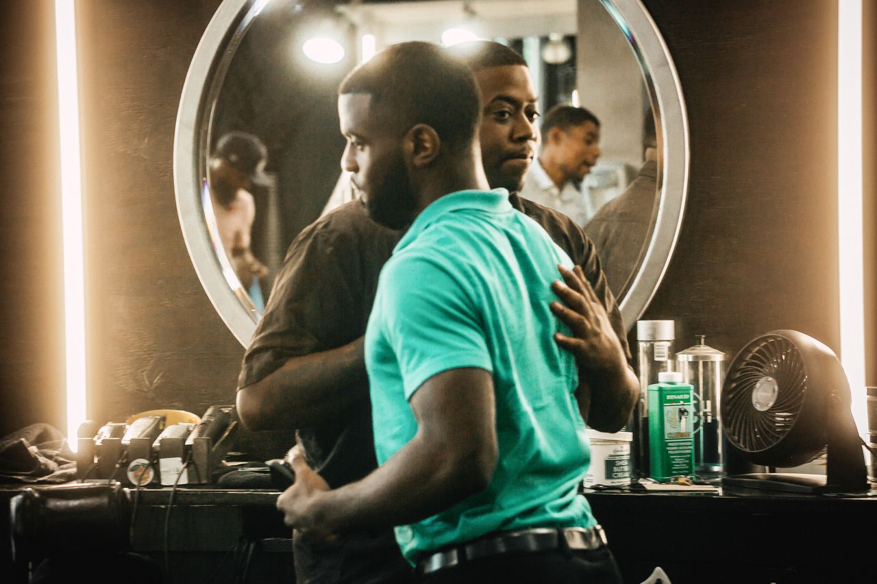 Barbers and their clients build strong relationships and trust over time. That trust is crucial for getting men to open up about sensitive topics.