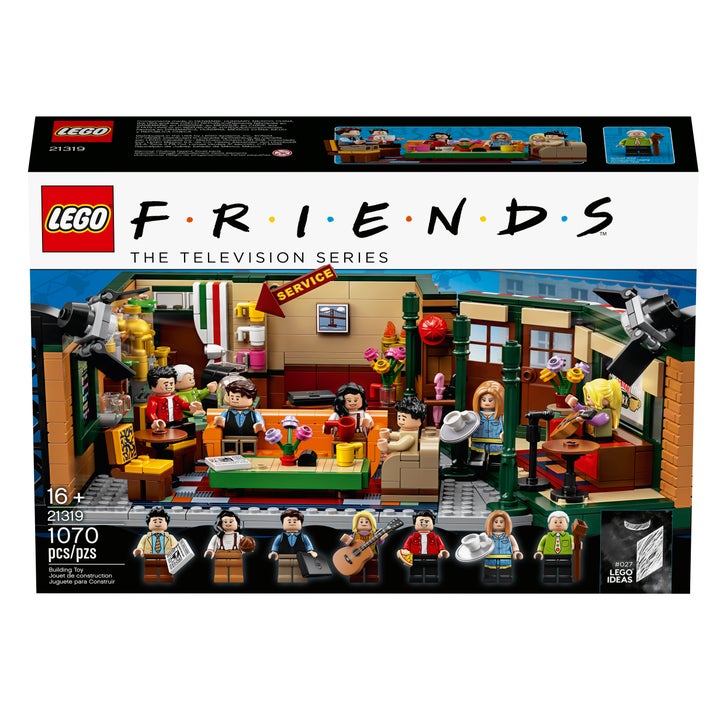 Lego has re-created the iconic Central Perk coffee shop as part of its "Friends"-themed set, which will retail for $59.99. 