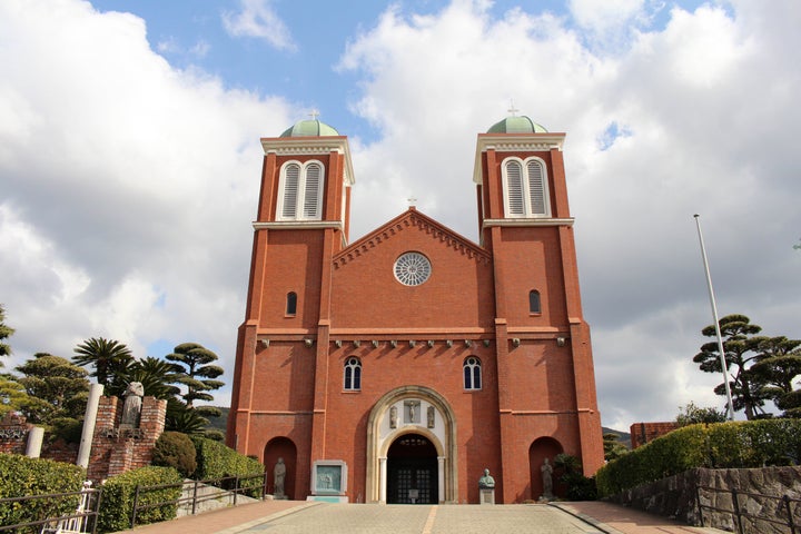 再建された浦上天主堂（2018年撮影）