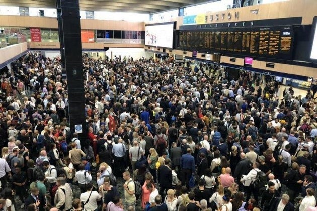 All London Euston Trains Delayed And Cancelled After Signal Failure