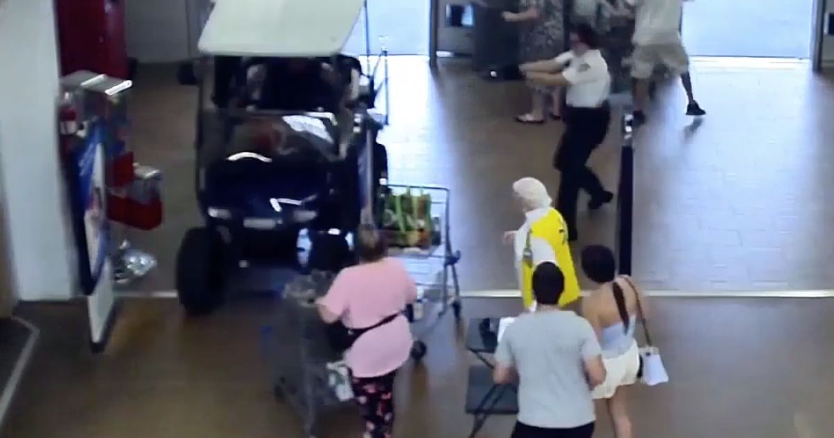 Florida Man Takes Golf Cart On Wild Ride Through Walmart