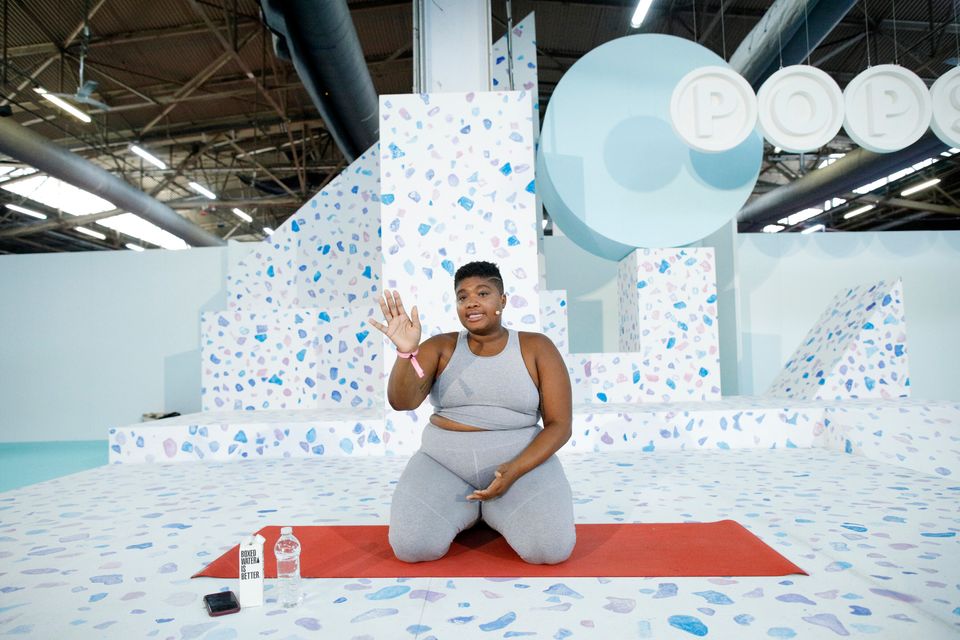 Jessamyn Stanley, yoga instructor and body positivity activist, got her start in Bikram yoga. 