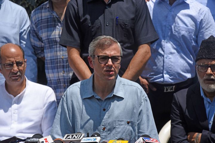 National Conference leader Omar Abdullah in a file photo
