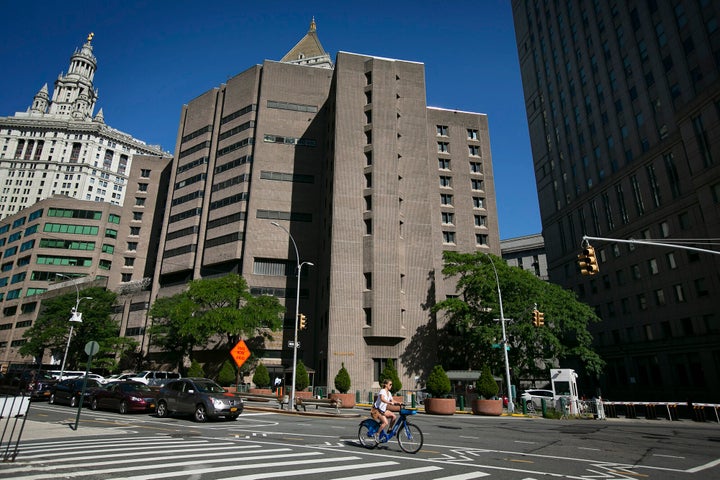 The Metropolitan Correctional Center where Epstein was being held 