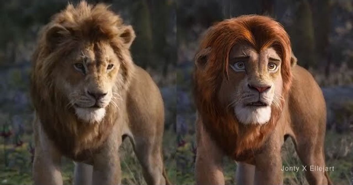 超実写版 ライオン キング 顔だけアニメっぽくした動画が150万再生 ハフポスト