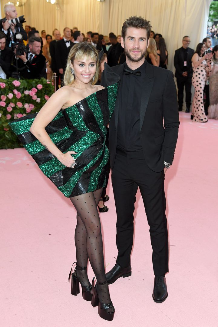 Miley and Liam at the Met Gala in May