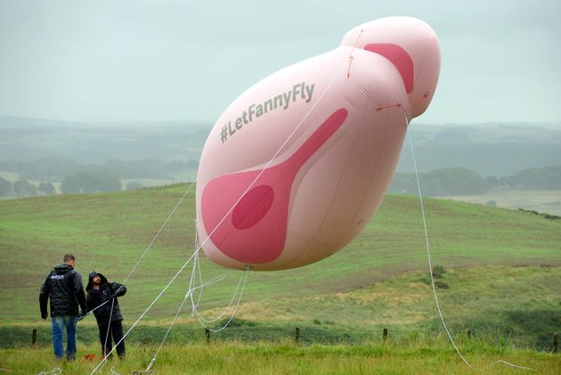 This 19ft Vagina Blimp Wont Be Flying Over Edinburgh Fringes Royal Mile – Heres Why