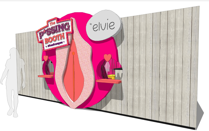 The planned pop-up.