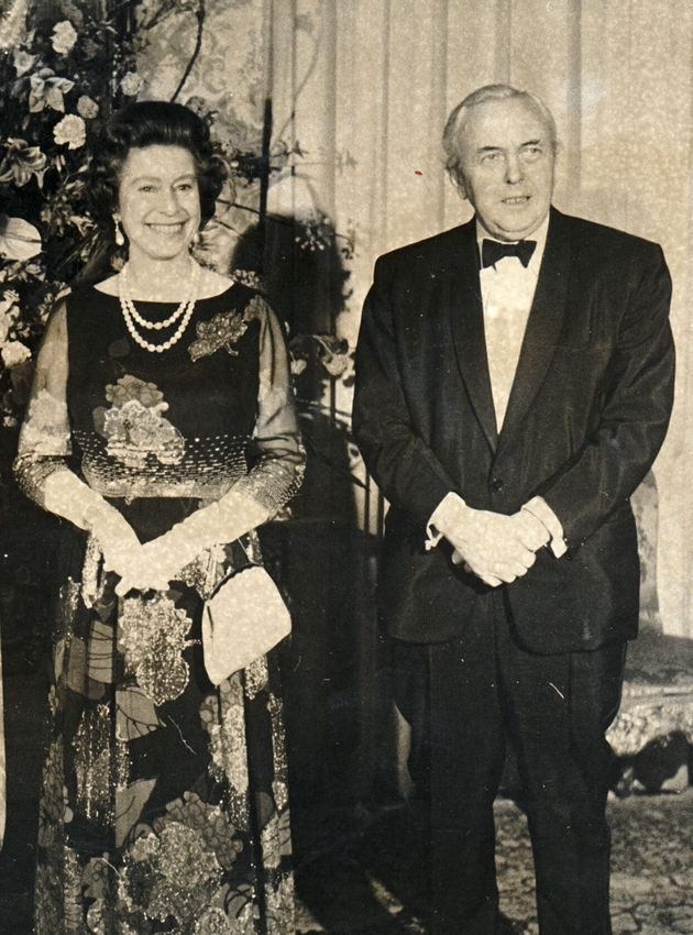 The Queen and Harold Wilson in 1976